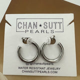 SMALL SILVER HOOPS