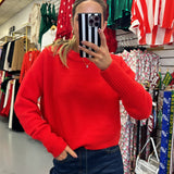 Red Julien Sweater Top