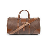 THE OXFORD DUFFEL BAG - CHOCOLATE BROWN