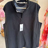 BLACK CLIQUE TRAIL SOFTSHELL VEST -(size XXXL left)