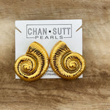 LARGE SHELL EARRINGS