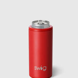 SWIG RED SKINNY CAN COOLER 12oz