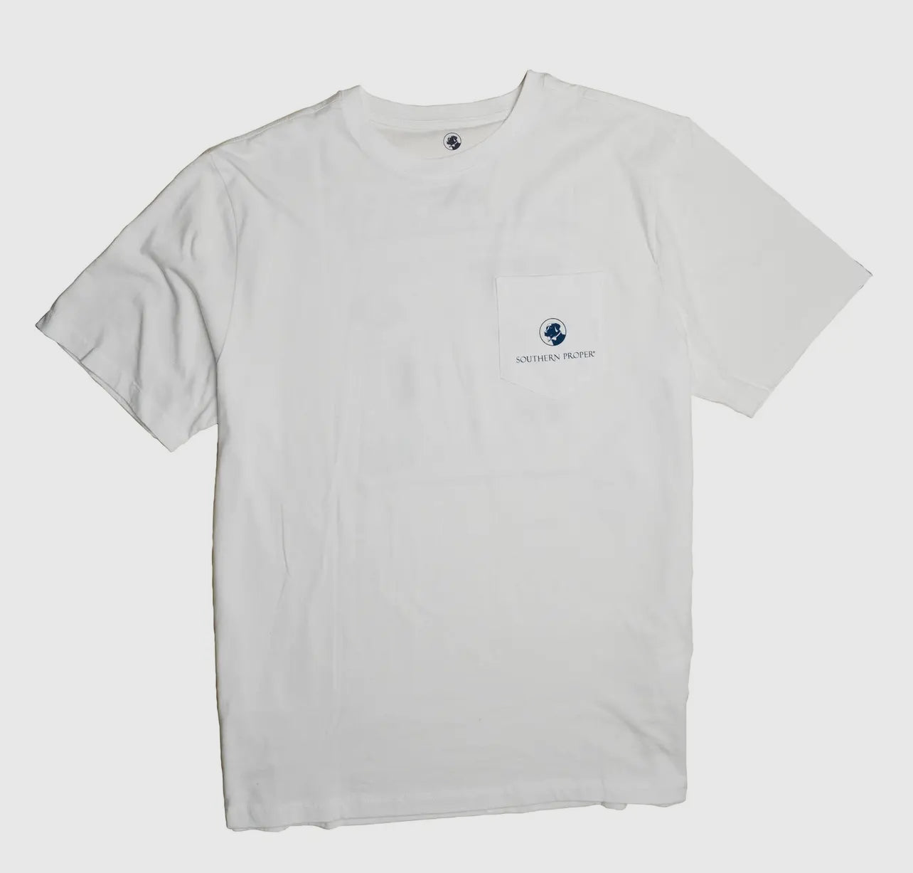 WHITE TAILGATE TEE