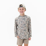 Youth - Performance Hoodie - Classic Deer Camo