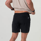 Athletic Short - Heather Black - Retro Duck Camo Liner