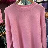 Light Pink Sweater Top