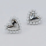 CUTE LOVE SILVER EARRING