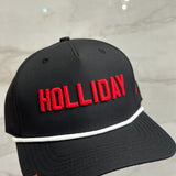 VINTAGE BLACK HOLLIDAY HAT
