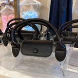 BLACK DOUBLE HANDLE CLEAR BAG