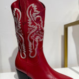 RED CLASSIC WESTERN BOOT