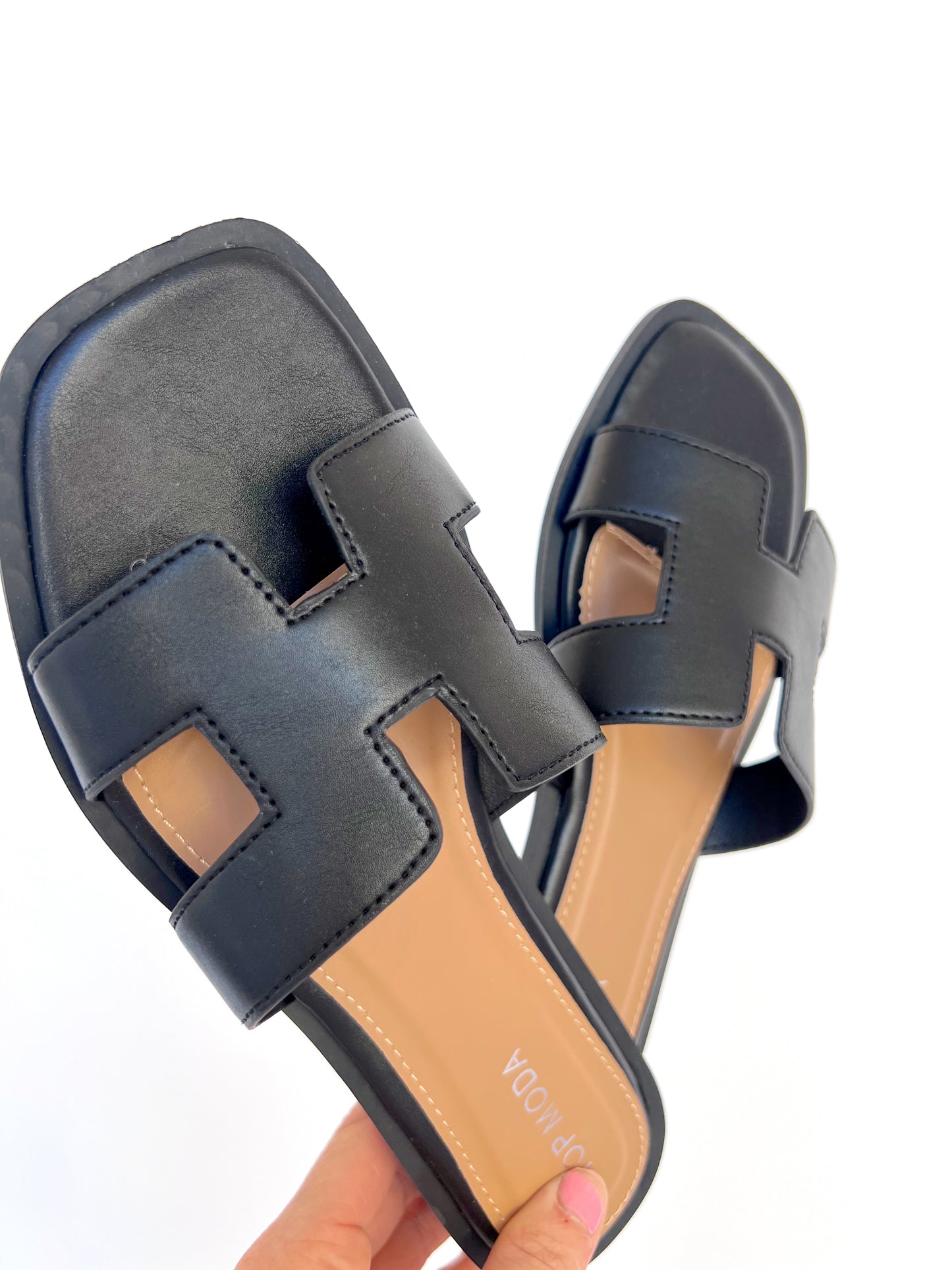 ADELLE BLACK SANDALS