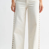 JBD CREAM HIGH RISE JEANS