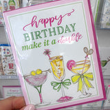 HAPPY BIRTHDAY - MAKE IT A DOUBLE CARD