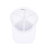 BOGEYMAN WHITE - PERFORMANCE GOLF HAT - STRETCH FIT