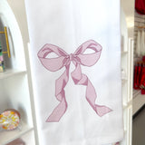 KITCHEN TOWEL BLUSH BOW