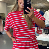 RED WHITE + BLUE LOUNGE SET