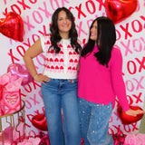 Fuchsia Knit Sweater