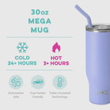 SWIG HYDRANGEA MEGA MUG 30oz