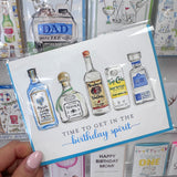 TIME TO GET IN THE BIRTHDAY SPIRIT CARD