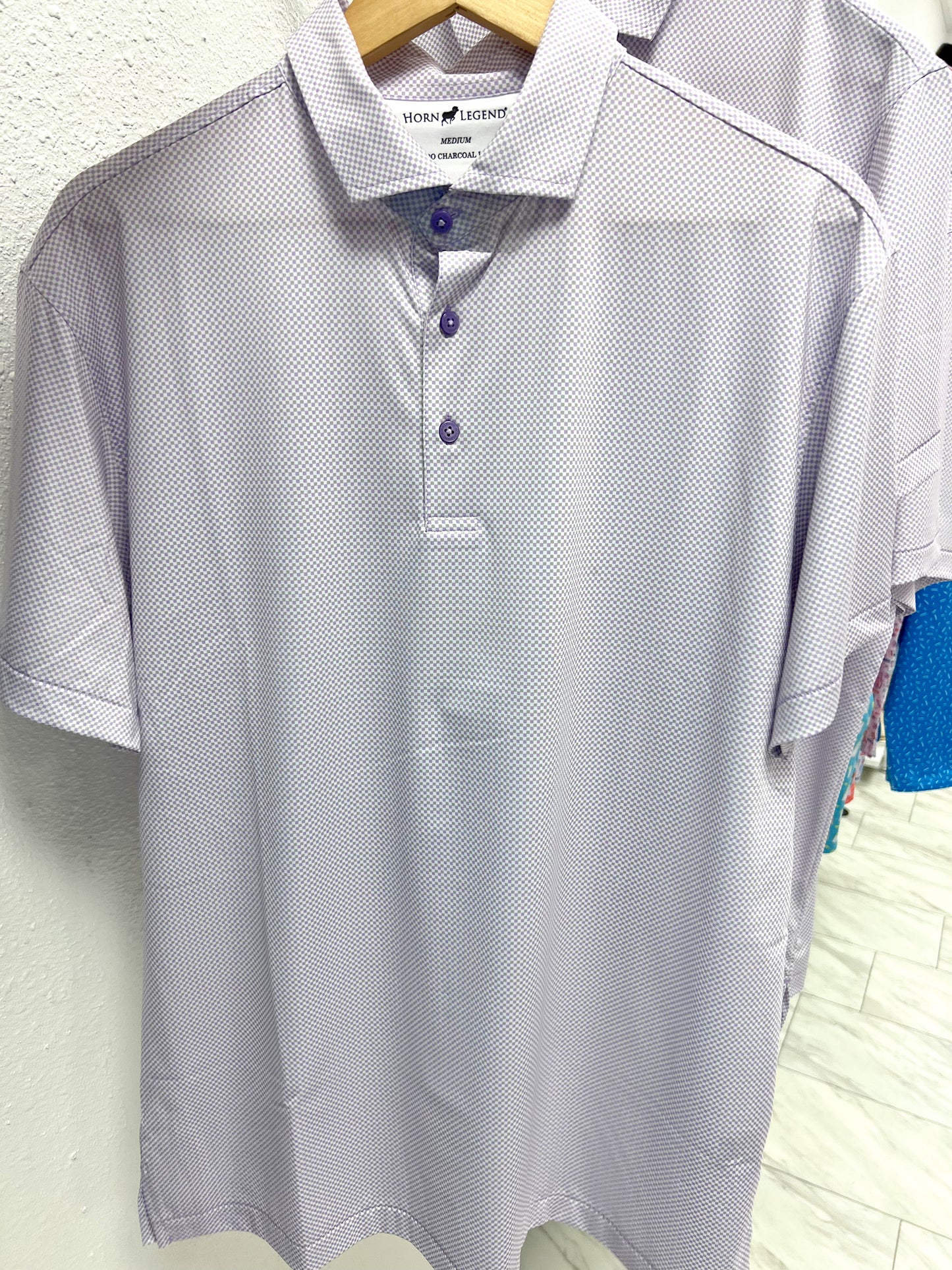 HORN LEGEND LAVENDER/ GREY POLO - SMALL LEFT