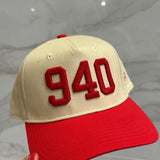 VINTAGE RED & CREAM 940 HAT