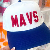 VINTAGE MAVS HAT