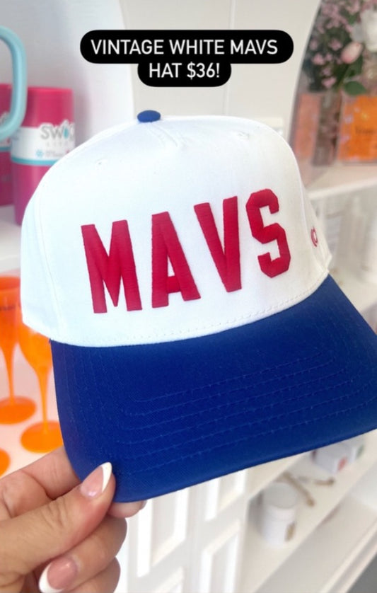 VINTAGE MAVS HAT