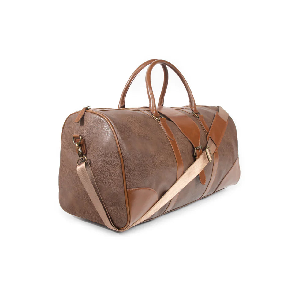 THE OXFORD DUFFEL BAG - CHOCOLATE BROWN