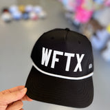 VINTAGE BLACK WF, TX HAT