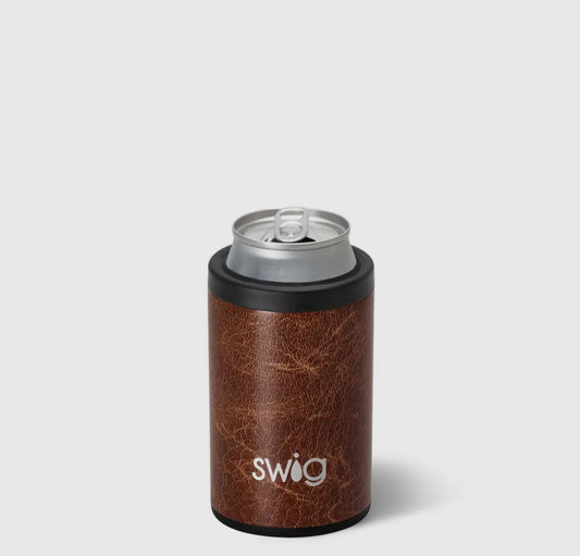 SWIG LEATHER CAN + BOTTLE COOLER