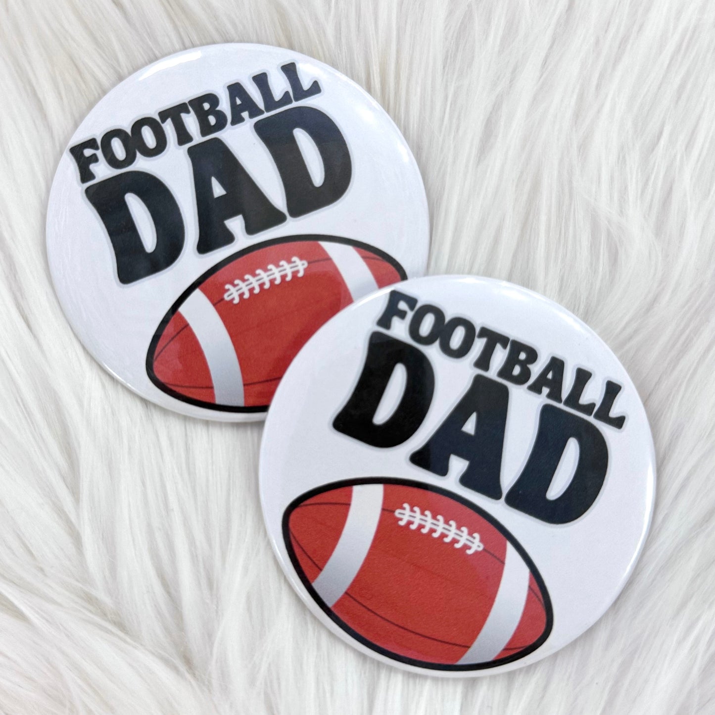 FOOTBALL DAD BUTTON