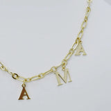 MAMA CHARM GOLD NECKLACE