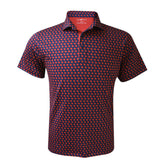 HORN LEGEND NVAY TEXAS INSPIRED POLO