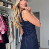 INDIGIO DENIM BUTTON DRESS