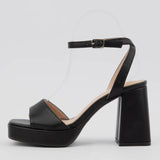 Black Platform Heel