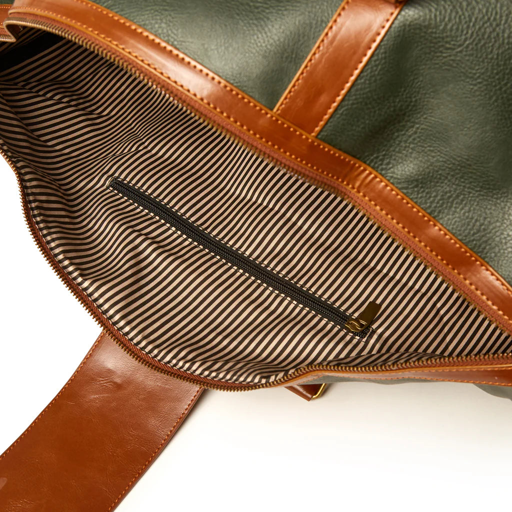 THE OXFORD DUFFEL BAG - DARK GREEN