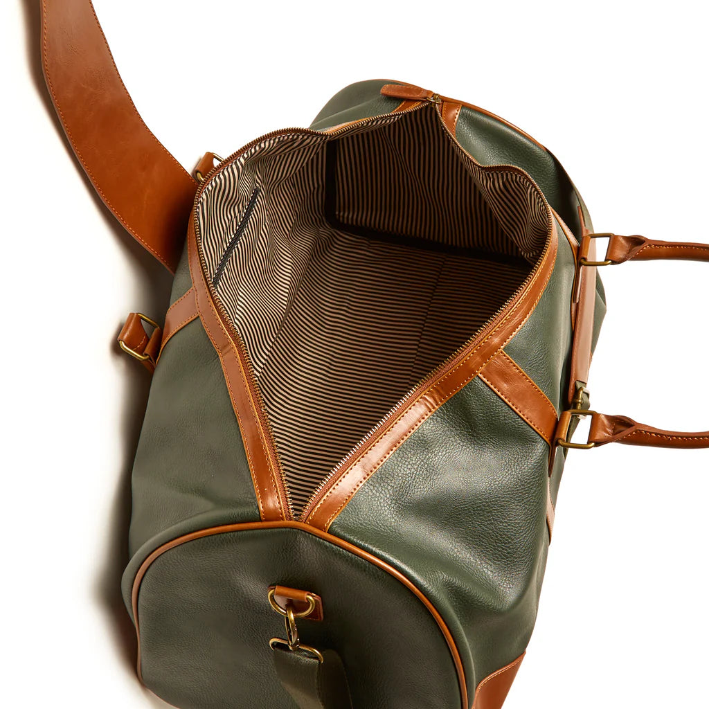 THE OXFORD DUFFEL BAG - DARK GREEN