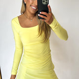 LEMON BUTTER SOFT SKORT