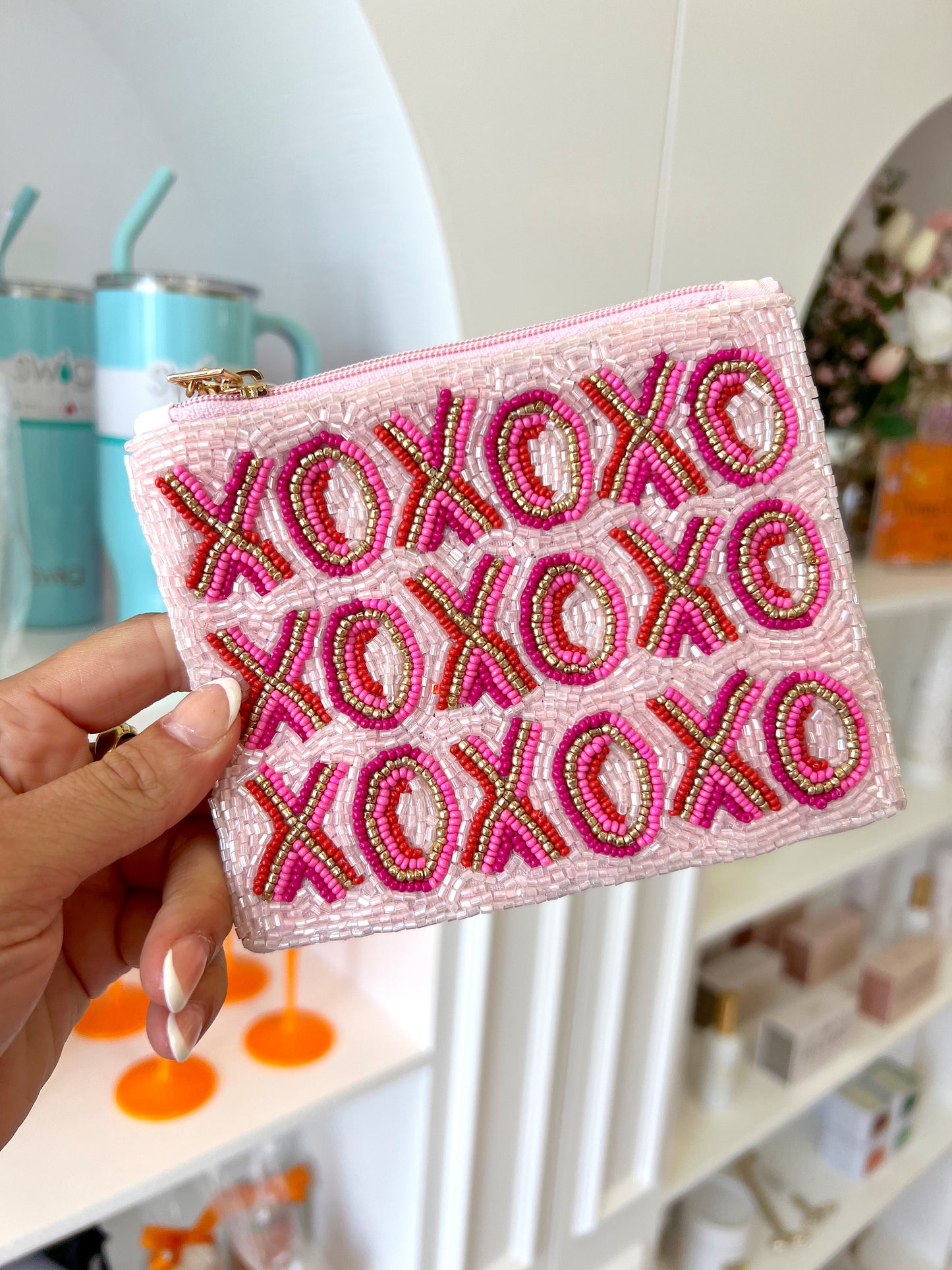 PINK XOXO COINPURSE