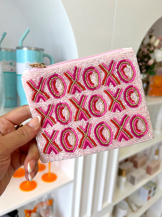 PINK XOXO COINPURSE