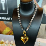 GLAM HEART NECKLACE