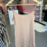 Nude Stretch Slip Dress