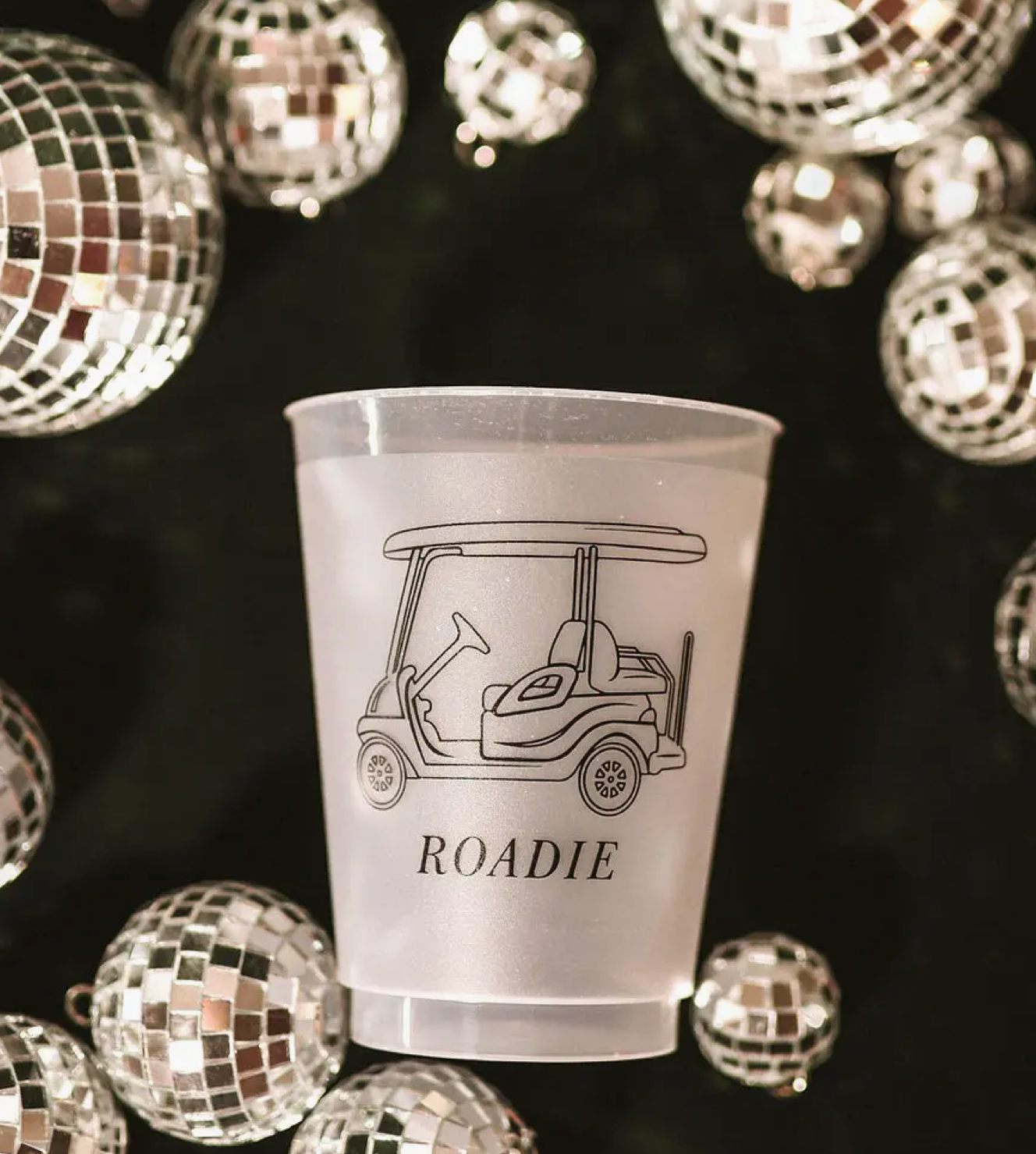 GOLF CART ROADIE MASTERS FROSTED CUPS