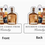 Bourbon Comes From Kentucky Car Freshener