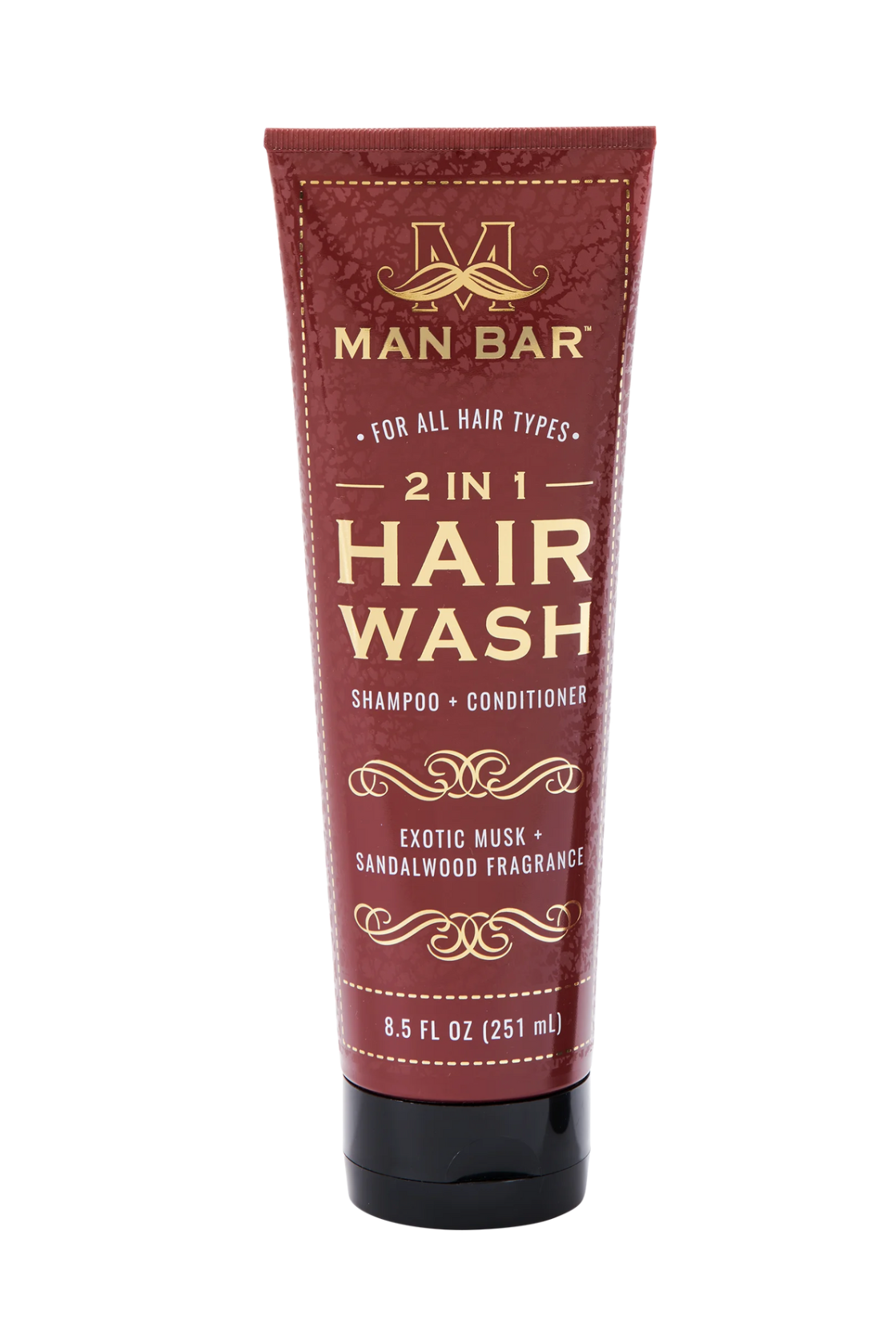 MAN BAR® 2-IN-1 HAIR WASH - EXOTIC MUSK & SANDALWOOD