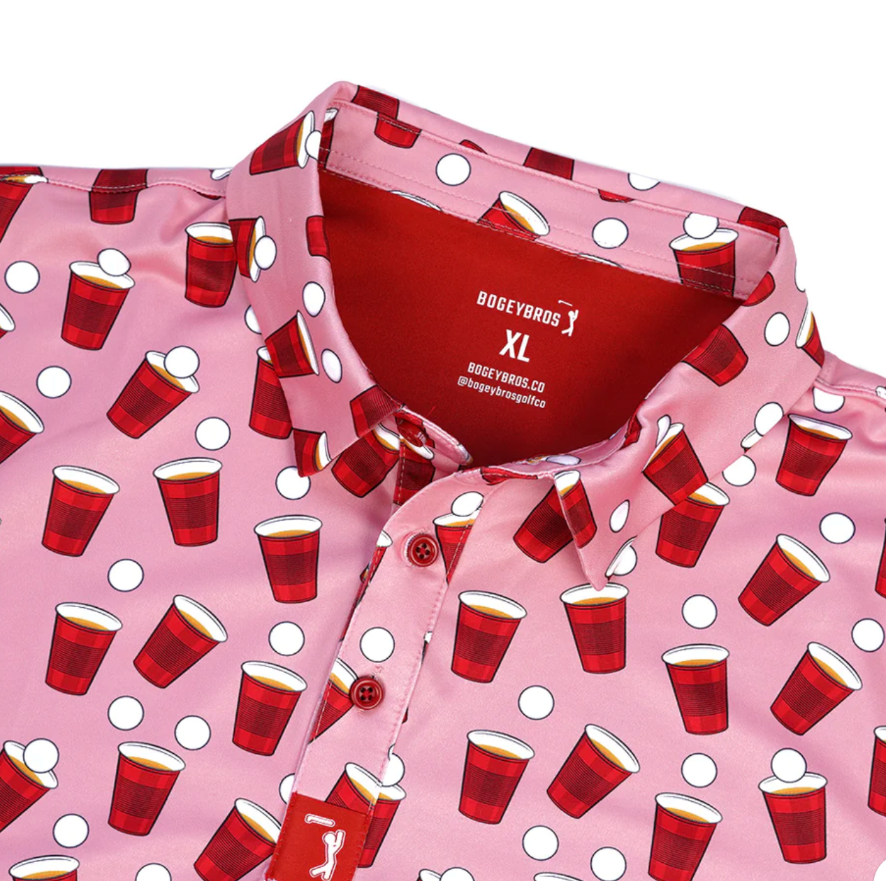 RED SOLO CUP - POLO - MEDIUM LEFT