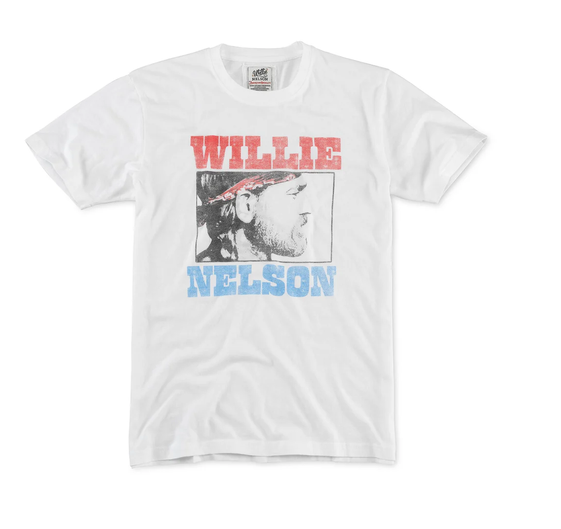 VINTAGE FADE BRASS WILLIE NELSON TEE