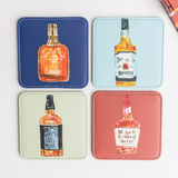 BOURBON TRAIL COASTERS - SET OF 4