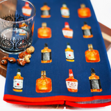 BOURBON TRAIL COTTON LINEN TEA TOWEL