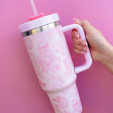 PINK DISCO COWGIRL 40oz TUMBLER